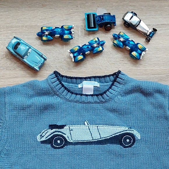 2011 ln Janie and Jack car sweater size 7 - Picture 9 of 16